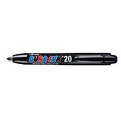 Markal Dura-Ink 20 Ink Markers, Black, 1/16 in, Felt (434-96575)