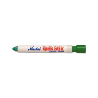 Markal Quik Stik® All Purpose Solid Paint Marker, Green, 1/8 in, Bullet (434-61069)