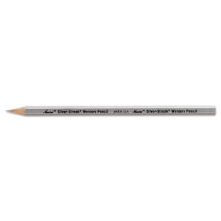 Markal Silver-Streak® Welders Pencil, #2 Lead, 7 in, Silver (434-96101)