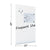 MasterVision™ Magnetic Dry Erase Tile Board, 38 1/2 x 58, White Surface (BVCDET8125397)