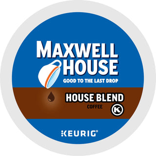 Maxwell House® K-Cup House Blend Coffee - Compatible with Keurig Brewer - Medium - 24 / Box (GMT8047)