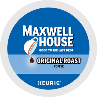 Maxwell House® K-Cup Original Roast Coffee - Compatible with Keurig Brewer - Medium - 24 / Box (GMT8043)