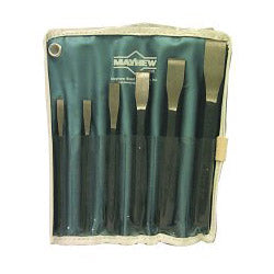 Mayhew Tools 6 Pc. Cold Chisel Kit, Alloy Steel, English, Pouch (MAY60560)