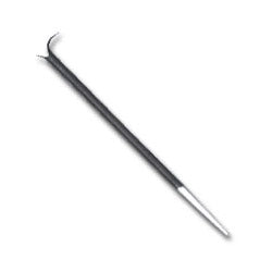 Mayhew Tools Ladyfoot Pry Bar, 12", 7/16" Stock, Right Angle Chisel/Straight Tapered Point (MAY40150)