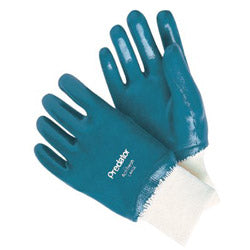 Memphis Glove Nitrile Coated Gloves, Large, Blue (127-9751)