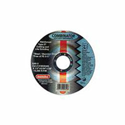 Metabo Wheel, 4 1/2 in Dia, 0.45 in Thick, A 46 U Grit Stainless Steel (469-616500420)