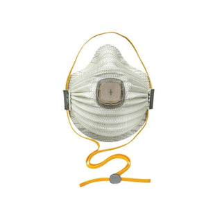 Moldex Airwave N100 Disposable Particulate Respirator, Non-Oil Based, M/L, White (507-4700N100)