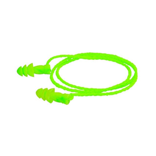 Moldex JETZ Reusable Earplugs, TPE, Bright Green, Corded (507-6455)