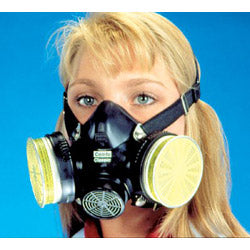 MSA Comfo Classic® Respirator, Large, Silicone (454-808073)