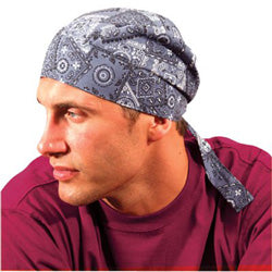 Occunomix Tuff Nougies Deluxe Tie Hat, One Size, Navy (561-TN6-01)