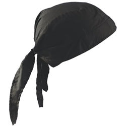 Occunomix Tuff Nougies Deluxe Tie Hats, One Size, Black (561-TN6-06)