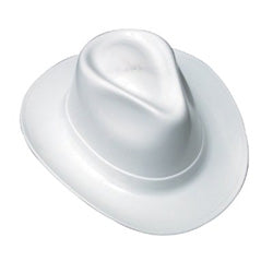 Occunomix Vulcan Cowboy Hard Hats, Ratchet, White (561-VCB200-00)