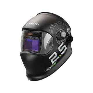 Optrel The Automatic Welding Helmet with World Record 2.5 ADF, SH2.5, SH8 to SH12, Black, 1.97 in x 3.94 in (808-1006600)