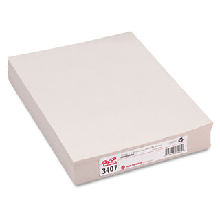 Pacon® White Newsprint, 30lb, 9 x 12, White, 500/Pack (PAC3407)