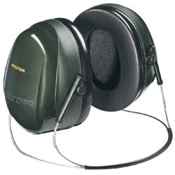 Peltor PELTOR™ Optime™ 101 Earmuff, 26 dB NRR, Dark Green, Behind-the-Head (247-H7B)
