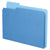 Pendaflex® Double Stuff File Folders, 1/3-Cut Tabs, Letter Size, Blue, 50/Pack (PFX54455)