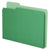 Pendaflex® Double Stuff File Folders, 1/3-Cut Tabs, Letter Size, Green, 50/Pack (PFX54457)