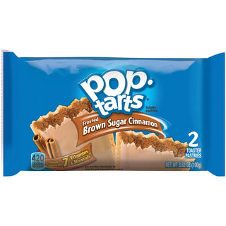 Pop-Tarts® Pop Tarts, Frosted Brown Sugar Cinnamon, 3.52oz, 2/Pack, 6 Packs/Box (KEB31132)