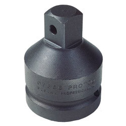 Proto Impact Socket Adapter, 3/4 in Female Dr, 1 in Male Dr, 2-1/2 in L, Pin Lock (577-07655)