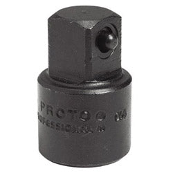 Proto Impact Socket Adapter, 3/4 in Female Dr, 1/2 in Male Dr, 2-1/8 in L, Pin Lock (577-7653)