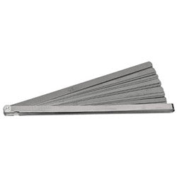 Proto 25 Blade Long Feeler Gauge Set, 0.0015 in to 0.040 in Thickness, Inch/Metric, 1/2 in x 12 in (577-000TL)