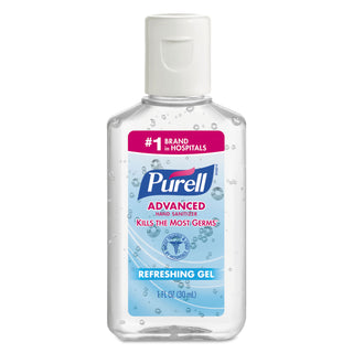 Purell® Advanced Hand Sanitizer Refreshing Gel, Clean Scent, 1 oz Bottle, 250/Carton (GOJ39012C250)