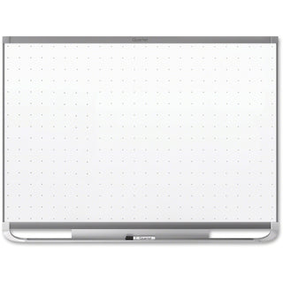Quartet® Prestige 2 Magnetic Total Erase Whiteboard, 96 x 48, Graphite Frame (QRTTEM548G)
