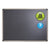 Quartet® Prestige Euro-Style Embossed Foam Bulletin Board, 72 x 48, Black/Aluminum Frame (QRTB367T)
