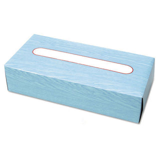 Office Packs Facial Tissue, 2 Ply, Flat Box, 100 Tissues/Box, 30 Boxes/Carton (RES-553)