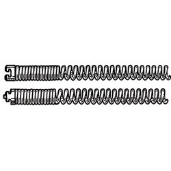 Ridgid Sink/Sectional Drain Cleaner Cable, 5/8 in x 7-1/2 ft All Purpose Wind, C-8 (632-62270)