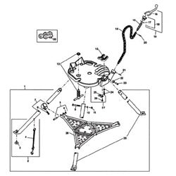 Ridgid Portable 450 TRISTAND® Chain Vise Replacement Part, Chain Screw Pin (632-41040)