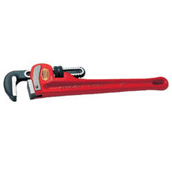 Ridgid Heavy-Duty Straight Pipe Wrench, Steel Jaw, 12 in (632-31015)