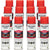 Rust-Oleum Marking Paint Spray, Water-Based, 17 oz, 12/CT, Safety Red (RST203038CT)