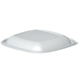 Sabert Bowl2 Dome Lid for 160 OZ Square Bowls, Clear (088269)