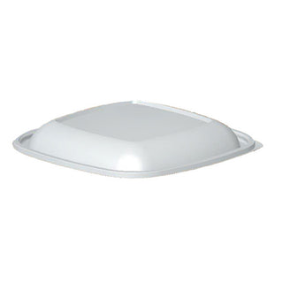 Sabert Bowl2 Plastic Lid for 9" Square Bowls, Clear (088237)