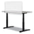 Safco® 7516 Series Wellness Panel, 47.5 x 2.5 x 23.5, Acrylic, Frosted (SAF7516FR)