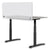 Safco® 7517 Series Wellness Panel, 59.5 x 2.5 x 23.5, Acrylic, Frosted (SAF7517FR)