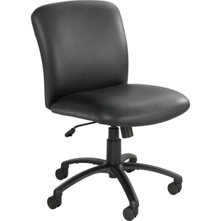 Safco® Mid Back Swivel Task Chair, Black (SAF3491BV)