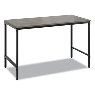 Safco® Simple Work Desk, 45.5" x 23.5" x 29.5", Gray (SAF5272BLGR)