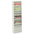 Safco® Steel Magazine Rack, 11 Compartments, 10w x 4d x 36.25h, Gray (SAF4321GR)