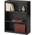 Safco® Value Mate Series Steel Three Shelf Bookcase, 31 3/4w x 13 1/2d x 41h, Black (SAF7171BL)