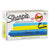 Sharpie® Tank Style Highlighters, Chisel Tip, Blue, Dozen (SAN25010B)
