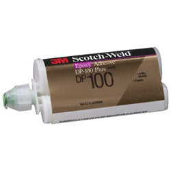 Scotch® Scotch-Weld Two-Part Epoxy Adhesives, DP100 Plus, 1.7 oz, Dou-Pak, Clear (405-021200-87195)