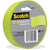 Scotch® Expressions Masking Tape, 3" Core, 0.94" x 20 yds, Lemon Lime (MMM3437GRN)