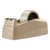 Scotch® Two-Roll Desktop Tape Dispenser, 3" Core, High-Impact Plastic, Beige (MMMC22)