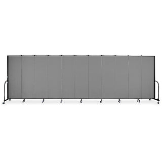 Screenflex Commercial Edition Portable Partition, Gray, 6' h x 20'5&quot; Open Length (SCXCFSL6011CG)