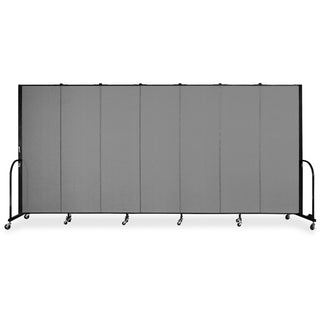 Screenflex Commercial Edition Portable Partition, Gray, 6' h x 13'1&quot; Open Length (SCXCFSL607CG)