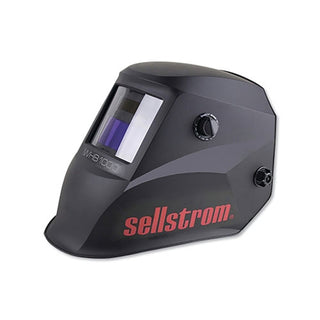 Sellstrom Advantage Series ADF Welding Helmet, 9 to 13 Lens Shade, Black, 3.54 in x 1.57 in Window (851-S26100)
