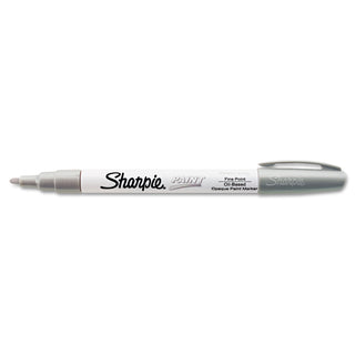 Sharpie® Permanent Paint Marker, Fine Bullet Tip, Silver (SAN35545) (SAN35545)