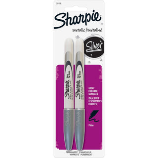 Sharpie® Silver Permanent Metallic Sharpie with Fine Point (SAN39108)